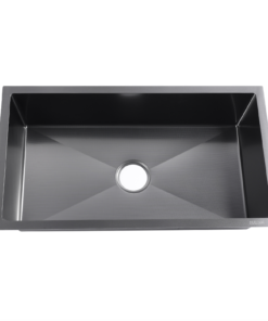 Premium EMBOSSED Kitchen Sink (600mm x 450mm) - Gun Metal