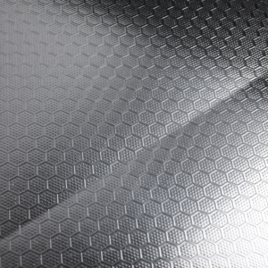Close-up of the honeycomb surface of a SUMO kitchen sink