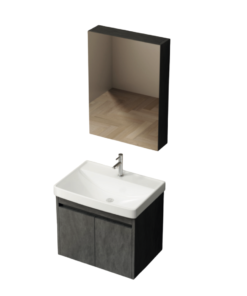 Premium Vanity Set SVC-01 (Marble Grey)