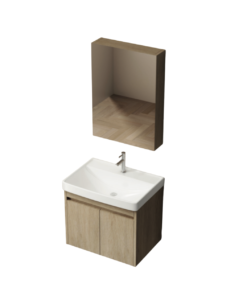 Premium Vanity Set SVC-03 (Light Oak)