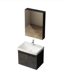 Premium Vanity Set SVC-05 (Smokey Grey)