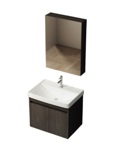 Premium Vanity Set SVC-07 (Brown Walnut)
